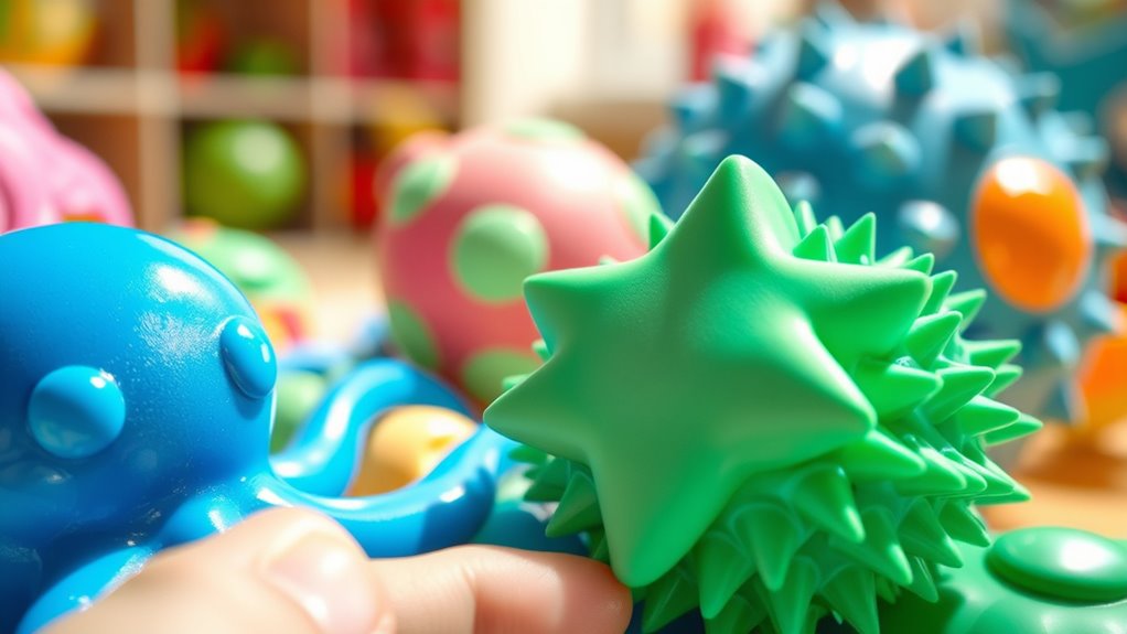 tactile stimulation enhances focus