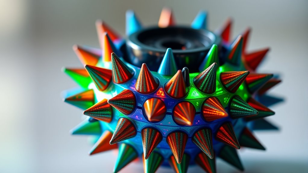 textured spiky fidget toy