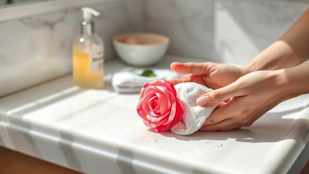 thorough cleaning for hygiene