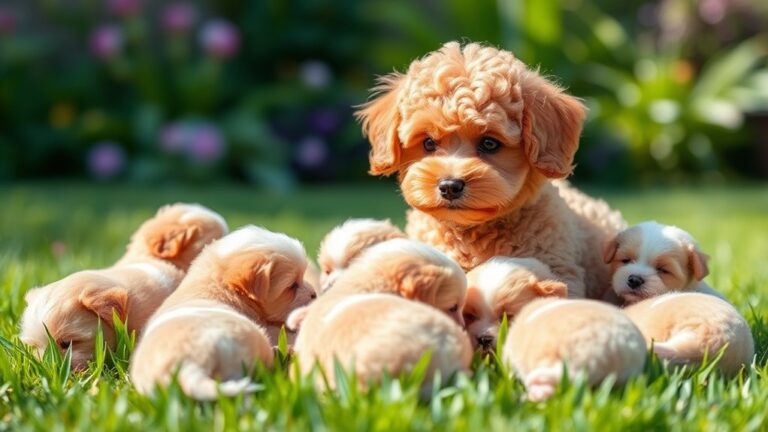 toy poodle litter size