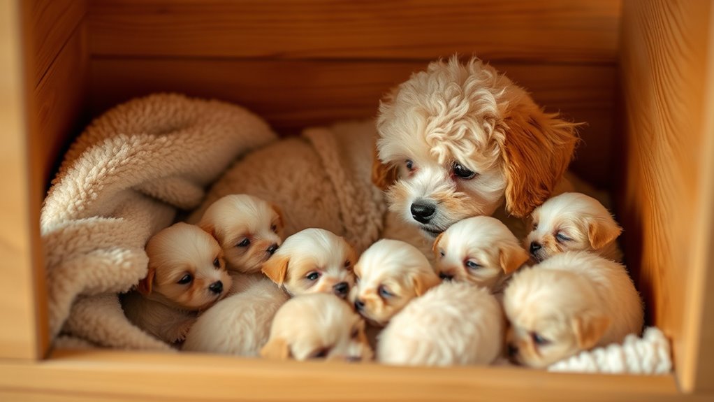 toy poodle litter variability