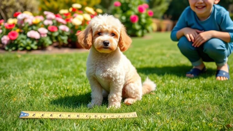 toy poodle size range