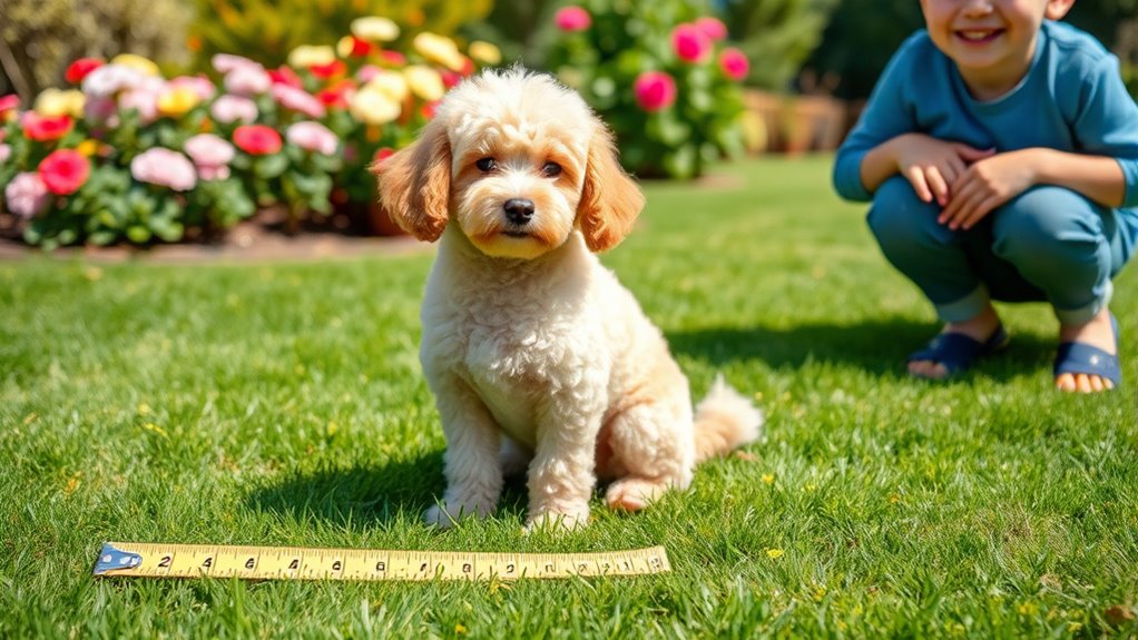 toy poodle size range