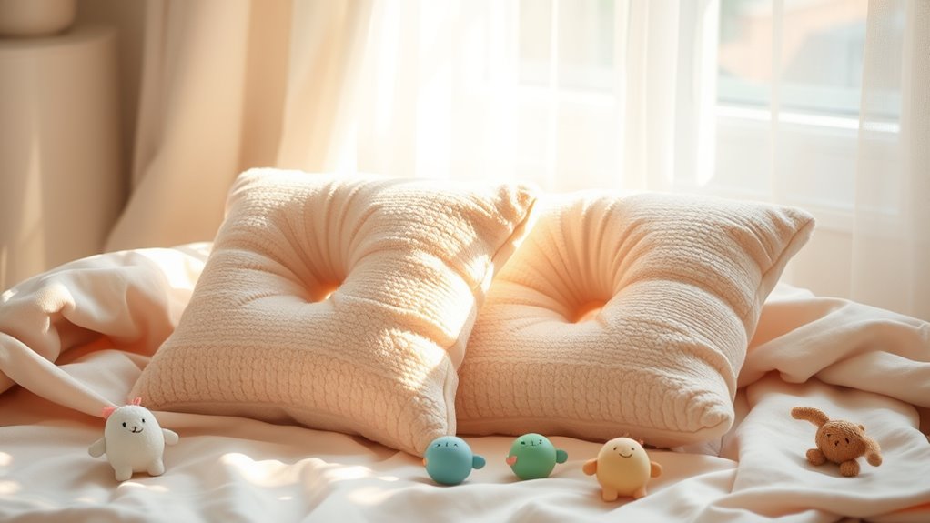 vibrating pillows reduce anxiety