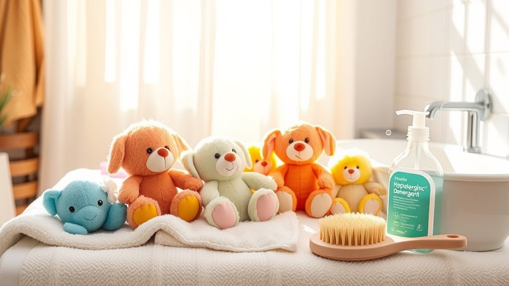 washing plush toys safely